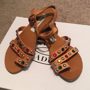Steve Madden Boho gypsum sandals